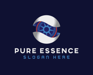 3D Surveillance Camera logo design