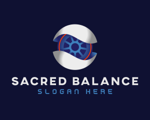 3D Surveillance Camera logo design