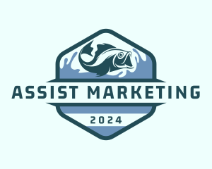 Seafood Fish Market logo design