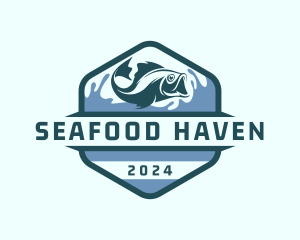 Seafood Fish Market logo design