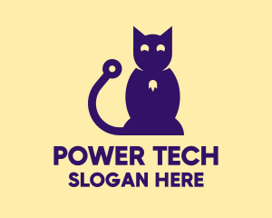 Modern Tech Cat logo