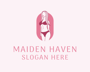 Bikini Woman Fashion logo