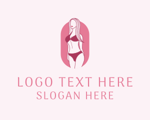Fashion - Bikini Woman Fashion logo design