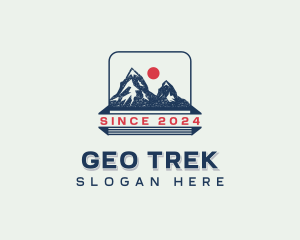 Summit Trek Mountaineer logo design