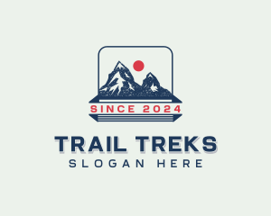 Summit Trek Mountaineer logo design