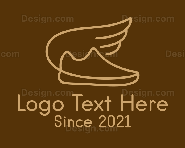 Brown Wing Shoe Logo