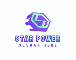 Power Energy Letter S logo design