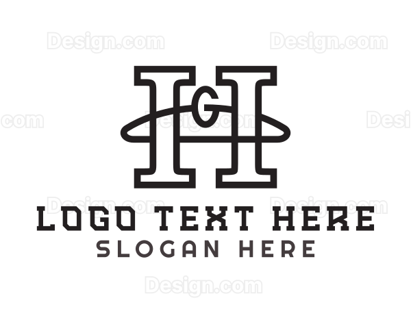 Clothes Hanger Letter H Logo