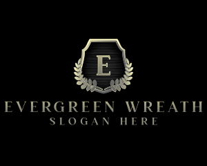 Luxury Crest Shield logo design