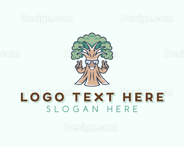 Eco Garden Planting Logo