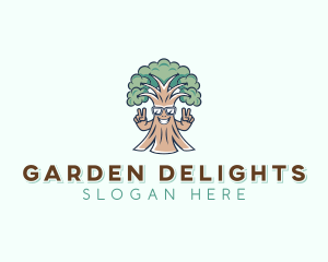 Eco Garden Planting logo design