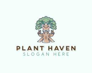 Eco Garden Planting logo design