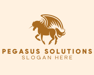 Unicorn Pegasus Consulting logo design