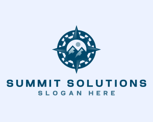 Compass Mountain Summit logo design