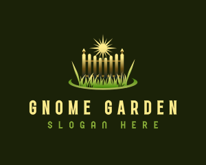 Landscaping Garden Fence logo design