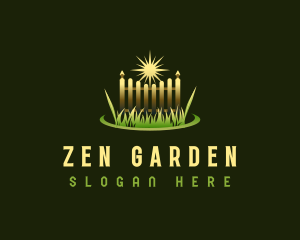 Landscaping Garden Fence logo design