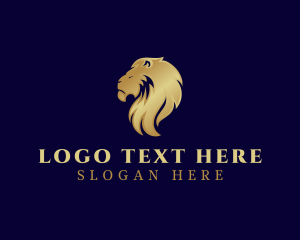 Premium Lion Animal logo