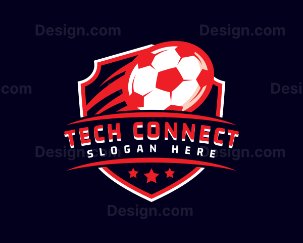 Soccer Sport League Logo