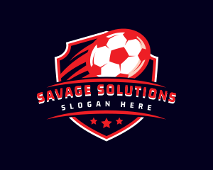 Soccer Sport League Logo