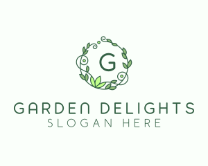 Vine Garden Boutique  logo design