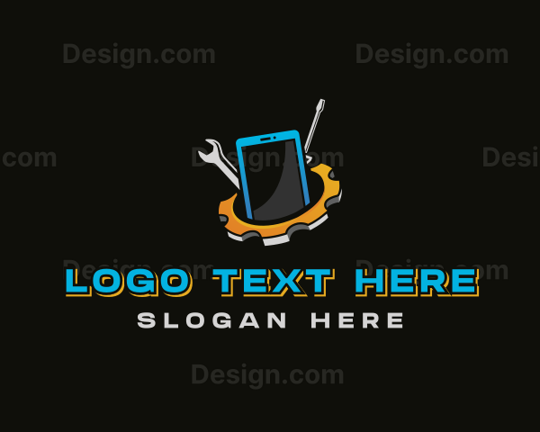 Mobile Phone Repair Electronics Logo