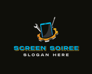 Mobile Phone Repair logo design