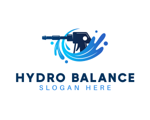 Hydro Pressure Washer logo design