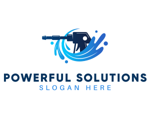 Hydro Pressure Washer logo design