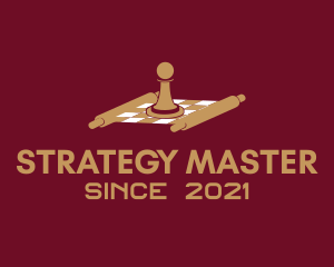 Pawn Chessboard Game  logo design