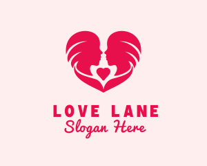 Lady Romance Heart logo