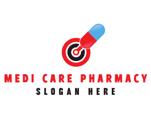 Medicine Pill Target logo