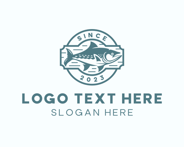 Fishing logo example 1