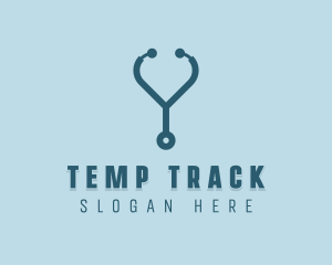 Medical Doctor Stethoscope Logo