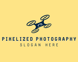 Aerial Drone Camera logo design