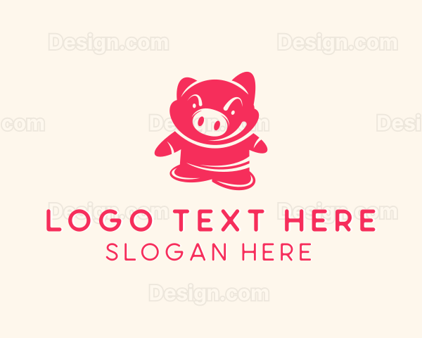 Pig Animal Farm Logo