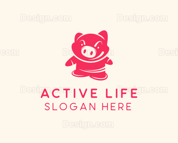 Pig Animal Farm Logo