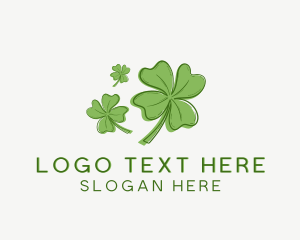 Lucky Leaf Clover  logo