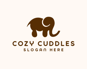 Elephant Animal Nursery logo design