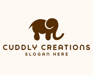 Elephant Animal Nursery logo design