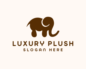 Elephant Animal Nursery logo design