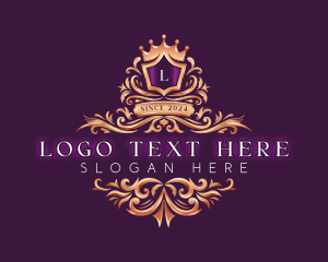 Luxury Royalty Crown logo