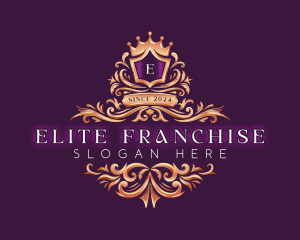 Luxury Royalty Crown logo design