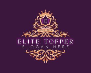 Luxury Royalty Crown logo design