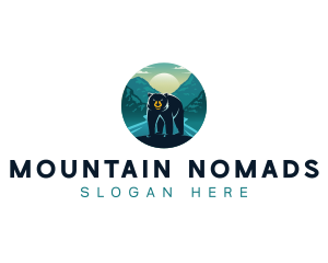 Bear Mountain River logo design