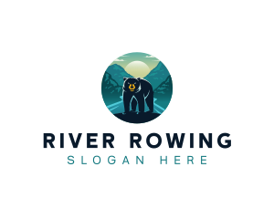 Bear Mountain River logo design