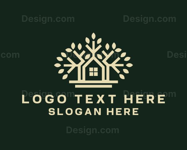 Residential Tree Landscape Logo