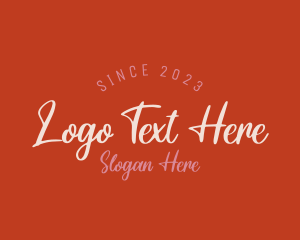 Cursive Generic Business logo