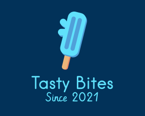 Blue Ice Cream Popsicle logo