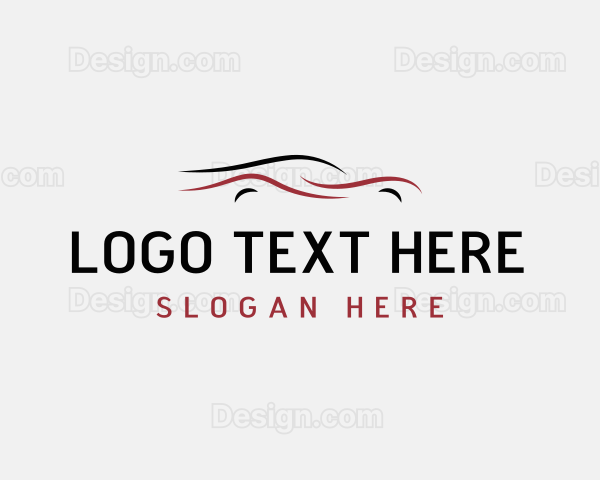 Automobile Racing Car Logo