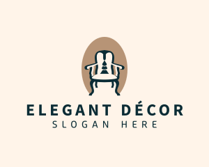 Furniture Chair Decor logo design